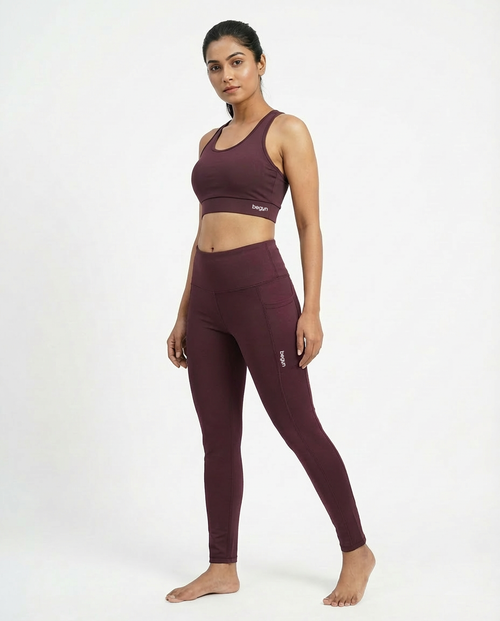 Leap Leggings Wine