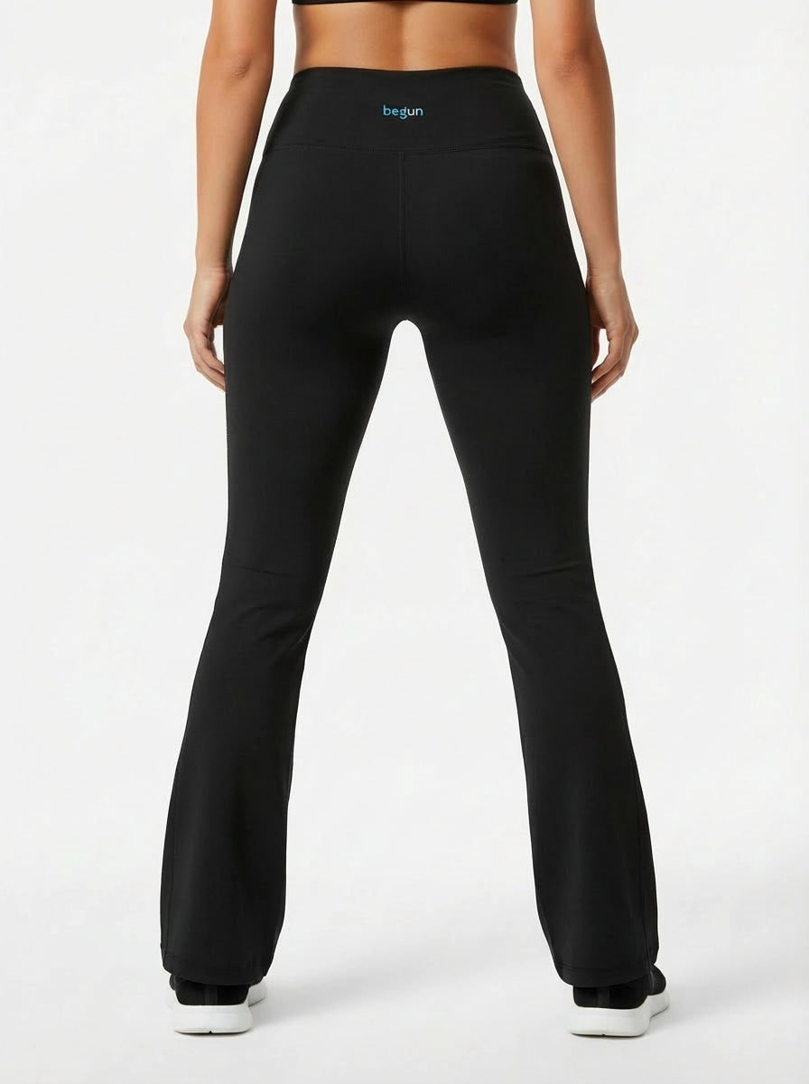 On The Move Flared Leggings Black