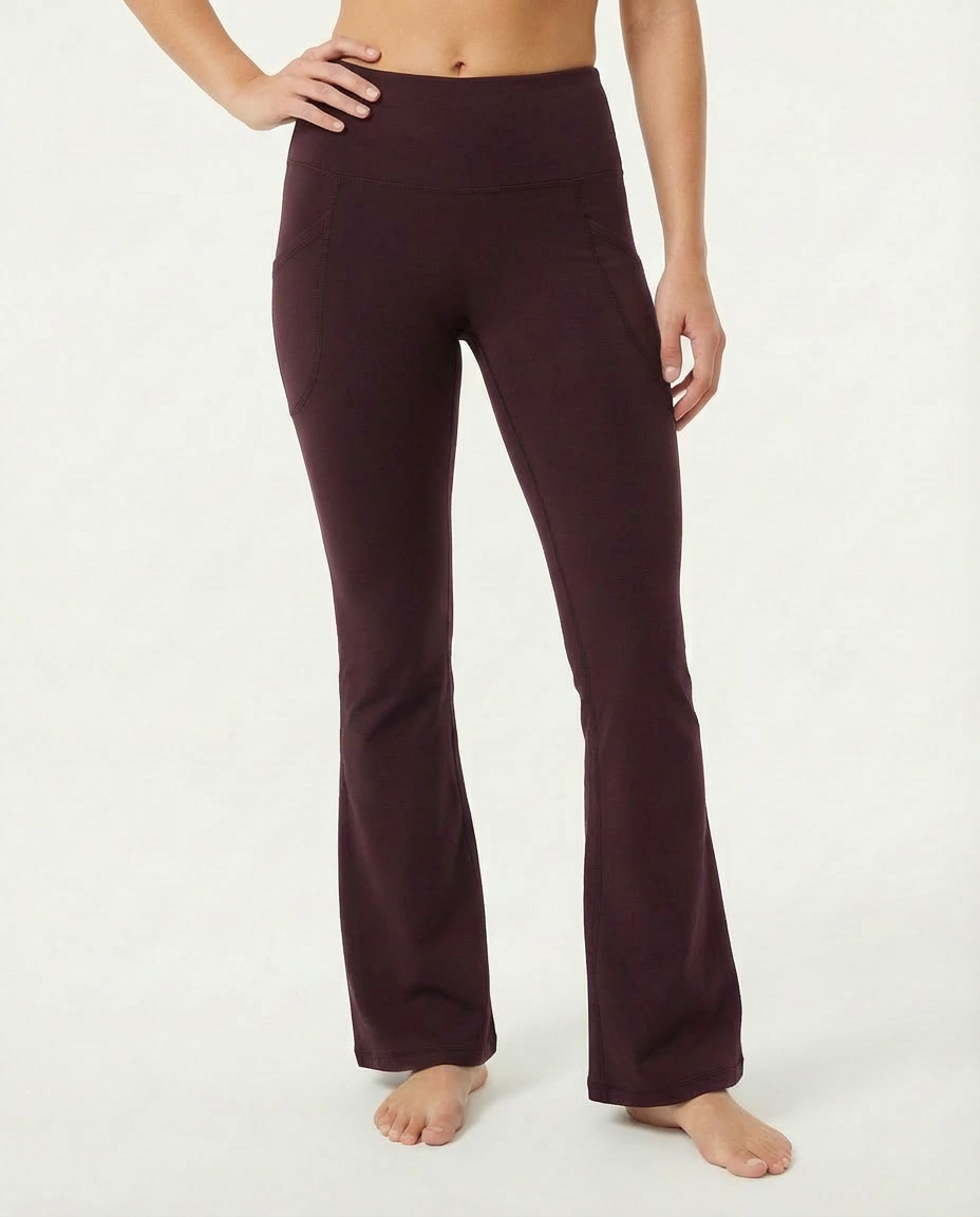 Muse Flared Leggings Wine
