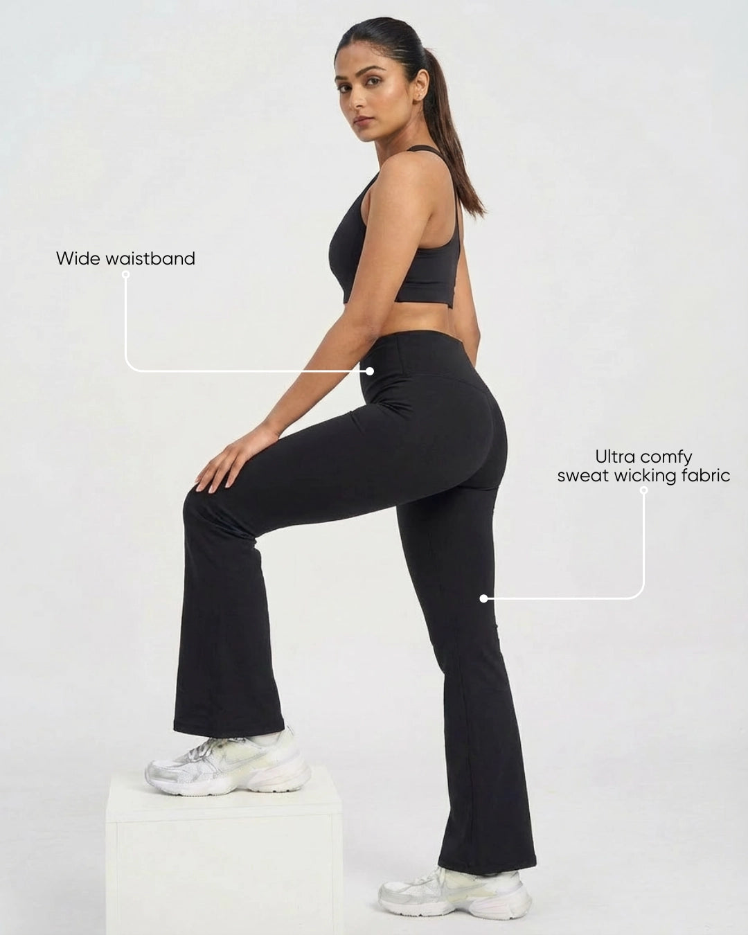 Muse Flared Leggings Black