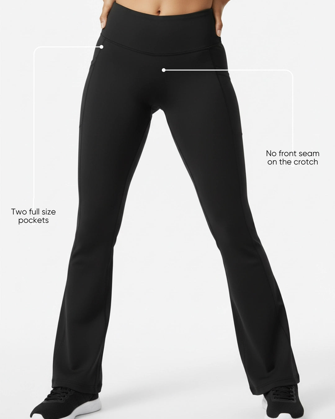 Muse Flared Leggings Black